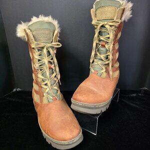 KEEN Women's Wapato Tall Leather Waterproof Insulated Boots 9